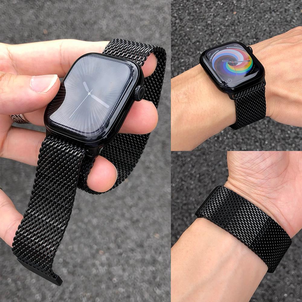 Mesh Coil Strip - Смелый миланский ремешок для Apple Watch