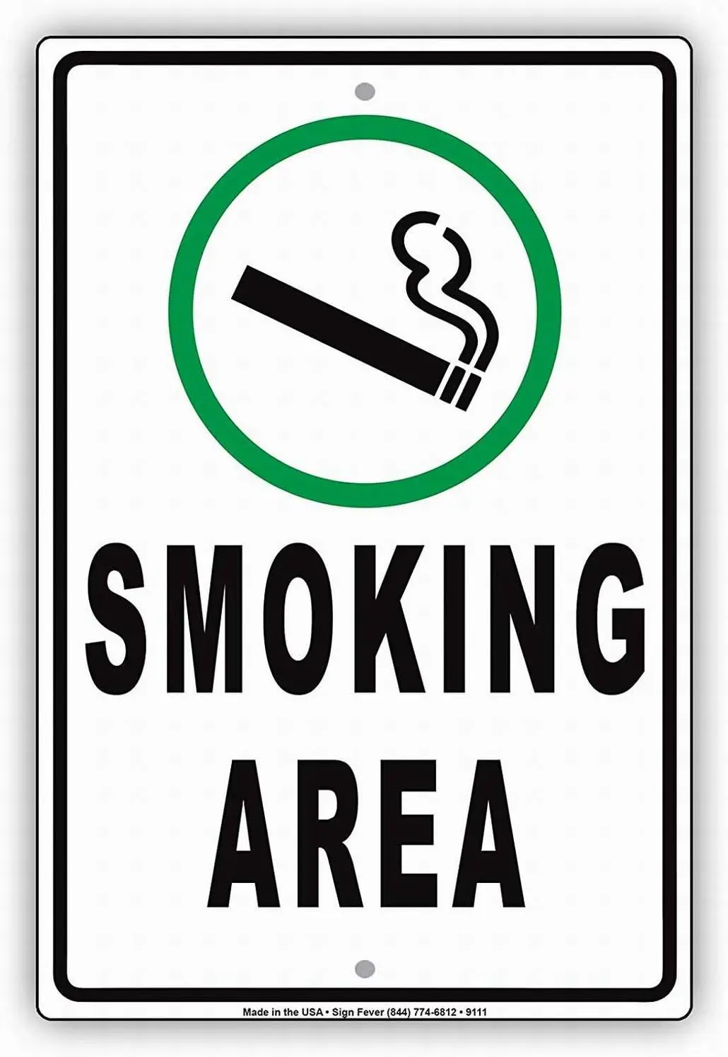 Vaping Store - Знак безопасности: курение и вейпинг разрешены