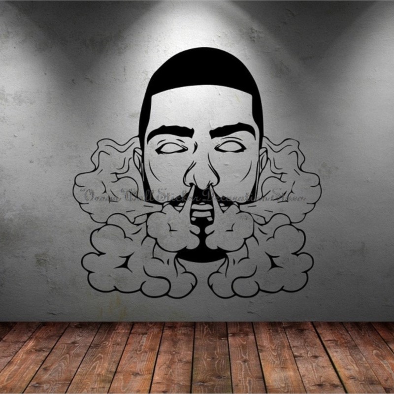 Наклейка на стену для курения  – обзор и цена Vaping Store