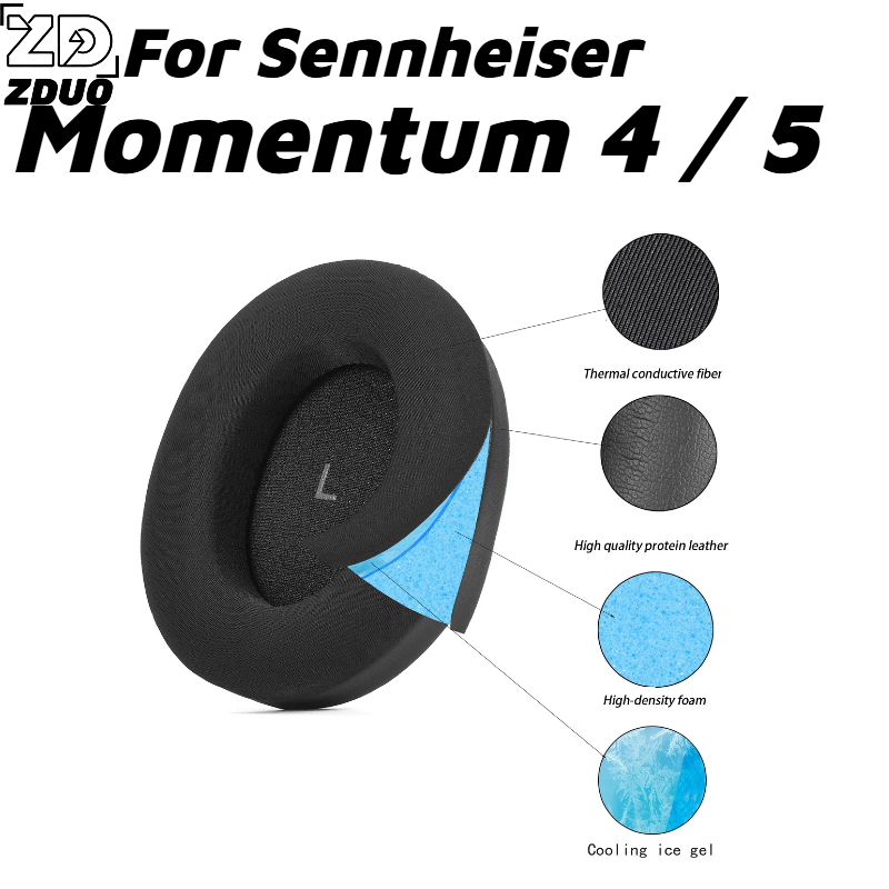 Сменные амбушюры для наушников – обзор и цена Sennheiser Headphone Momentum 4